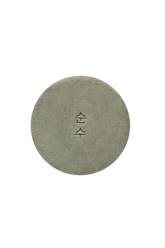 Ondo Beauty 36.5's BHA & Ginger Shampoo Bar against a white background. Available for purchase at Sinless Skincare.