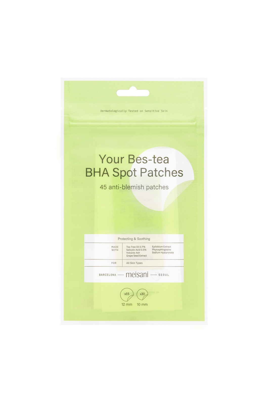 Your Best-Tea BHA Spot Patches