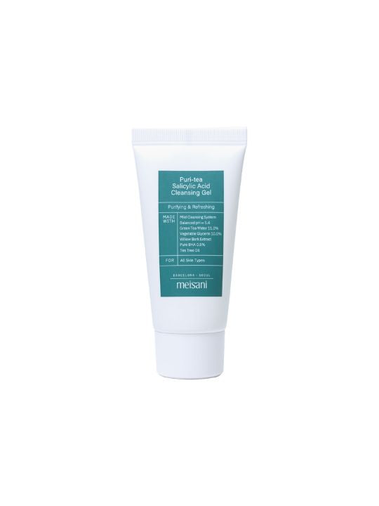 Meisani Puri-Tea Salicylic Acid Cleansing Gel mini travel size