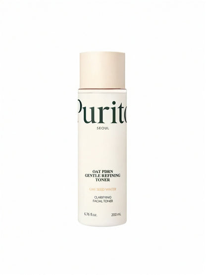 Purito Oat PDRN Gentle Refining Toner bottle on a white background