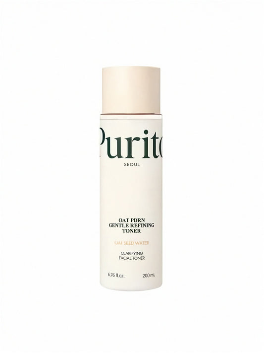 Purito Oat PDRN Gentle Refining Toner bottle on a white background