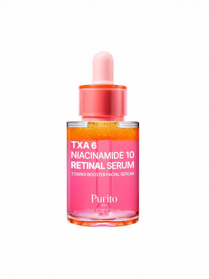 Purito Seoul TXA 6 Niacinamide 10 Retinal Serum on a white background