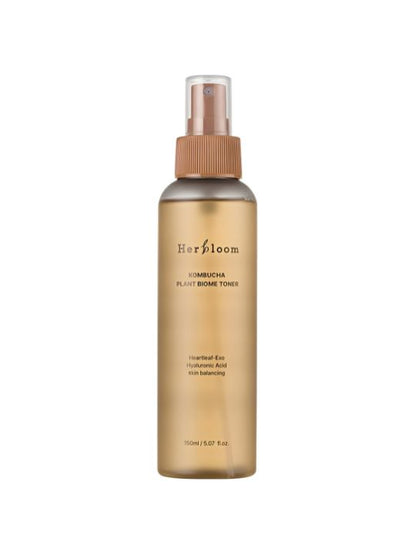 Bottle of Herbloom Kombucha Plant Biome Toner spray mist against a white background