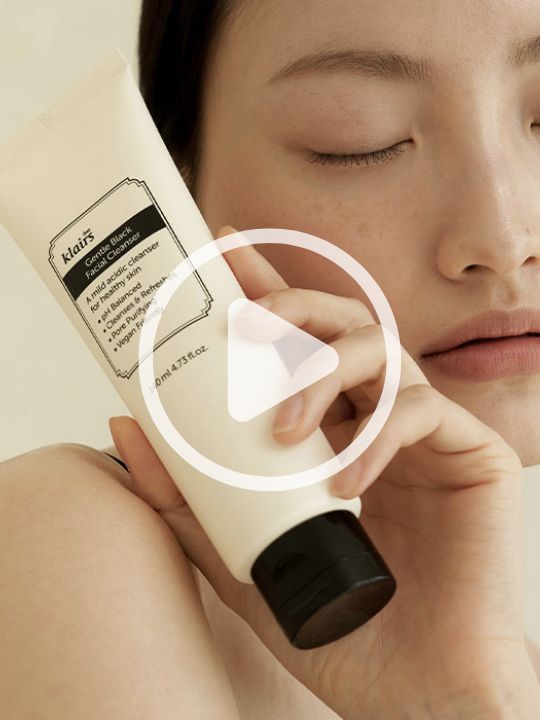 Klairs Gentle Black Facial Cleanser how to video