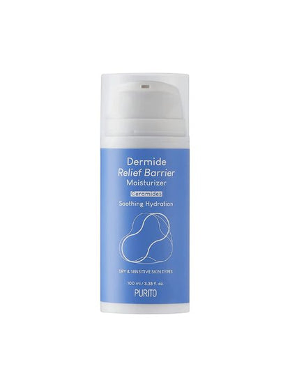 Purito Dermide Relief Barrier Moisturizer on a white background