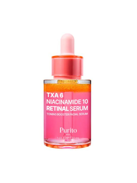 Purito Seoul TXA 6 Niacinamide 10 Retinal Serum on a white background