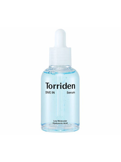 Torriden Dive In Low Molecular Hyaluronic Acid Serum on a white background