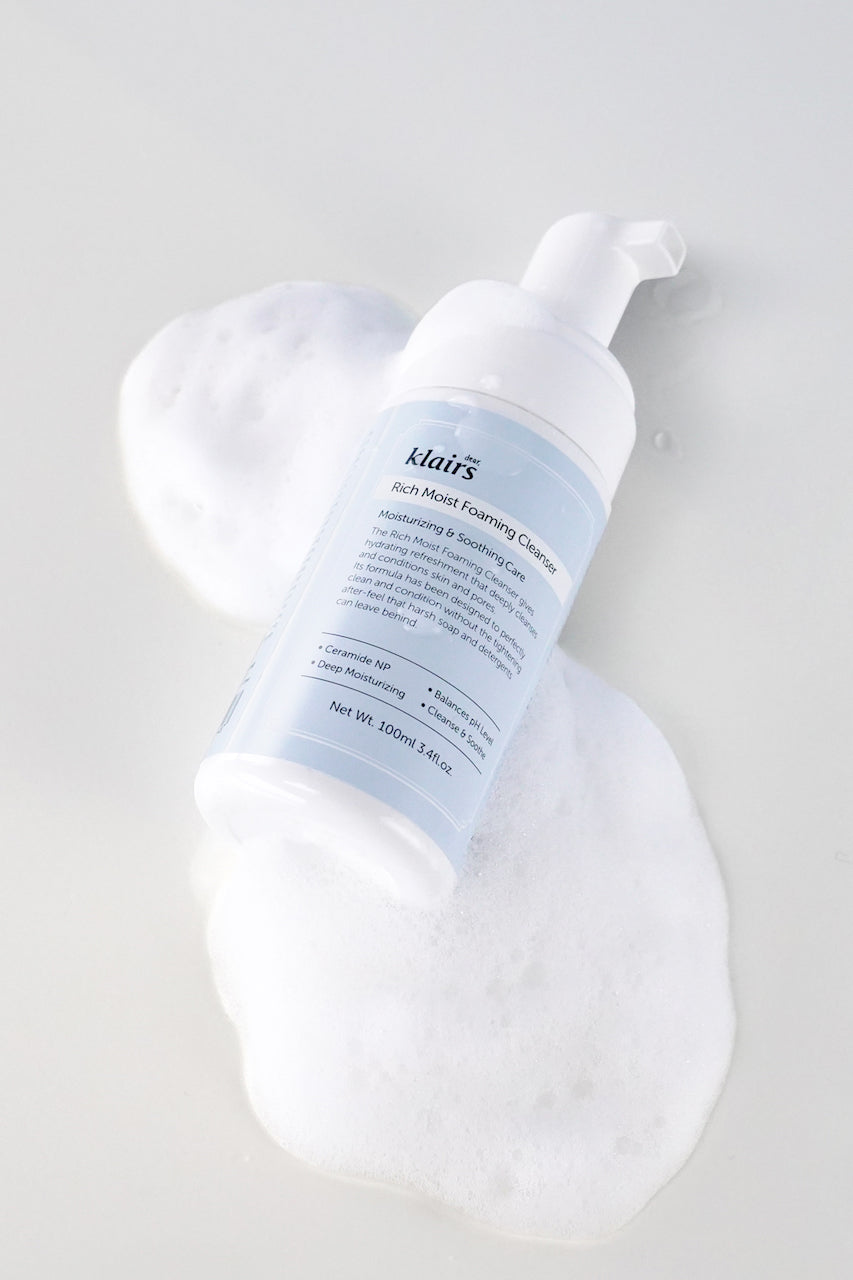 Rich Moist Foaming Cleanser